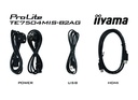 מסך מגע אינטראקטיבי בגודל 75 אינצ' IIYAMA 75" PROLITE IPS 20PT TOUCH 4K INTERACTIVE