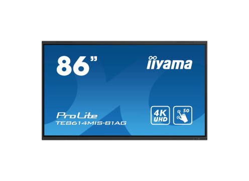 IIYAMA 86" PROLITE VA 50PT TOUCH 4K INTERACTIVE DISPLAY