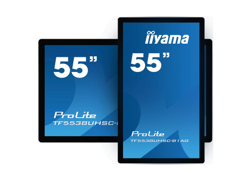 IIYAMA 55" PROLITE 12PT OPEN FRAME PCAP TOUCH 4K MONITOR