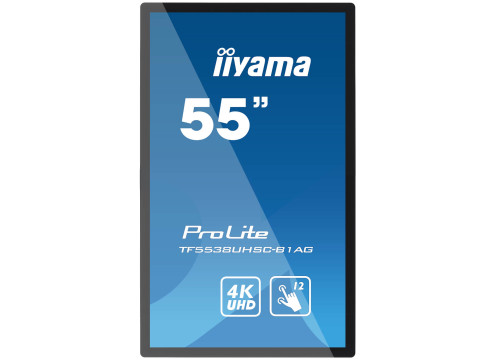 IIYAMA 55" PROLITE 12PT OPEN FRAME PCAP TOUCH 4K MONITOR