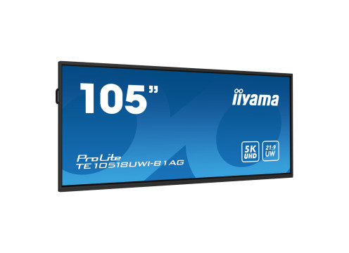 מסך מגע אינטראקטיבי IIYAMA 105" PROLITE 5K VA 40PT TOUCH