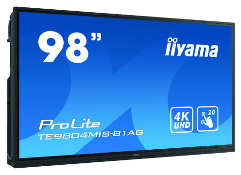 מסך מגע אינטראקטיבי בגודל 98 אינצ' IIYAMA 98" PROLITE IPS 20PT TOUCH 4K INTERACTIVE