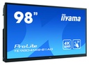 מסך מגע אינטראקטיבי בגודל 98 אינצ' IIYAMA 98" PROLITE IPS 20PT TOUCH 4K INTERACTIVE