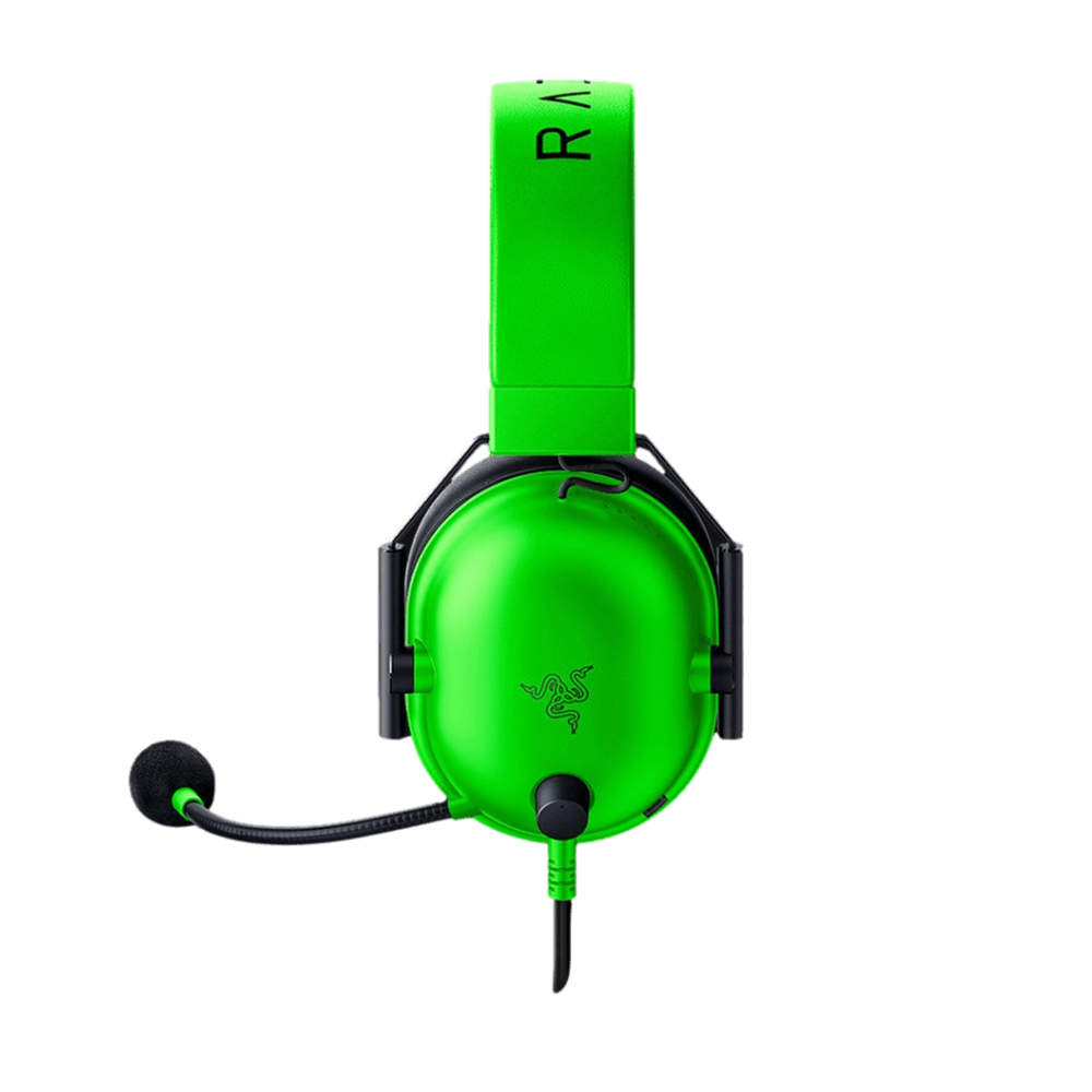 אוזניות גיימינג Razer BlackShark V2 X- צבע ירוק