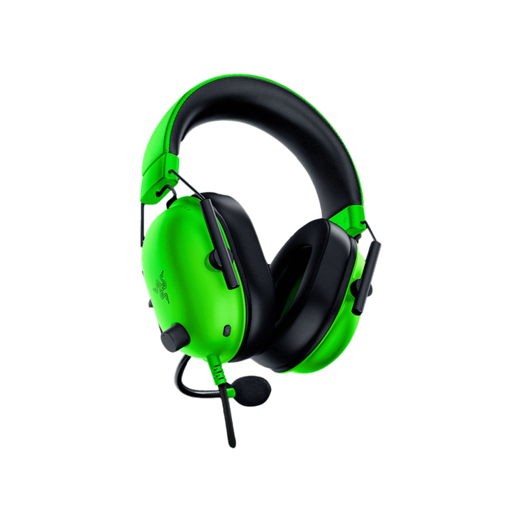 אוזניות גיימינג Razer BlackShark V2 X- צבע ירוק
