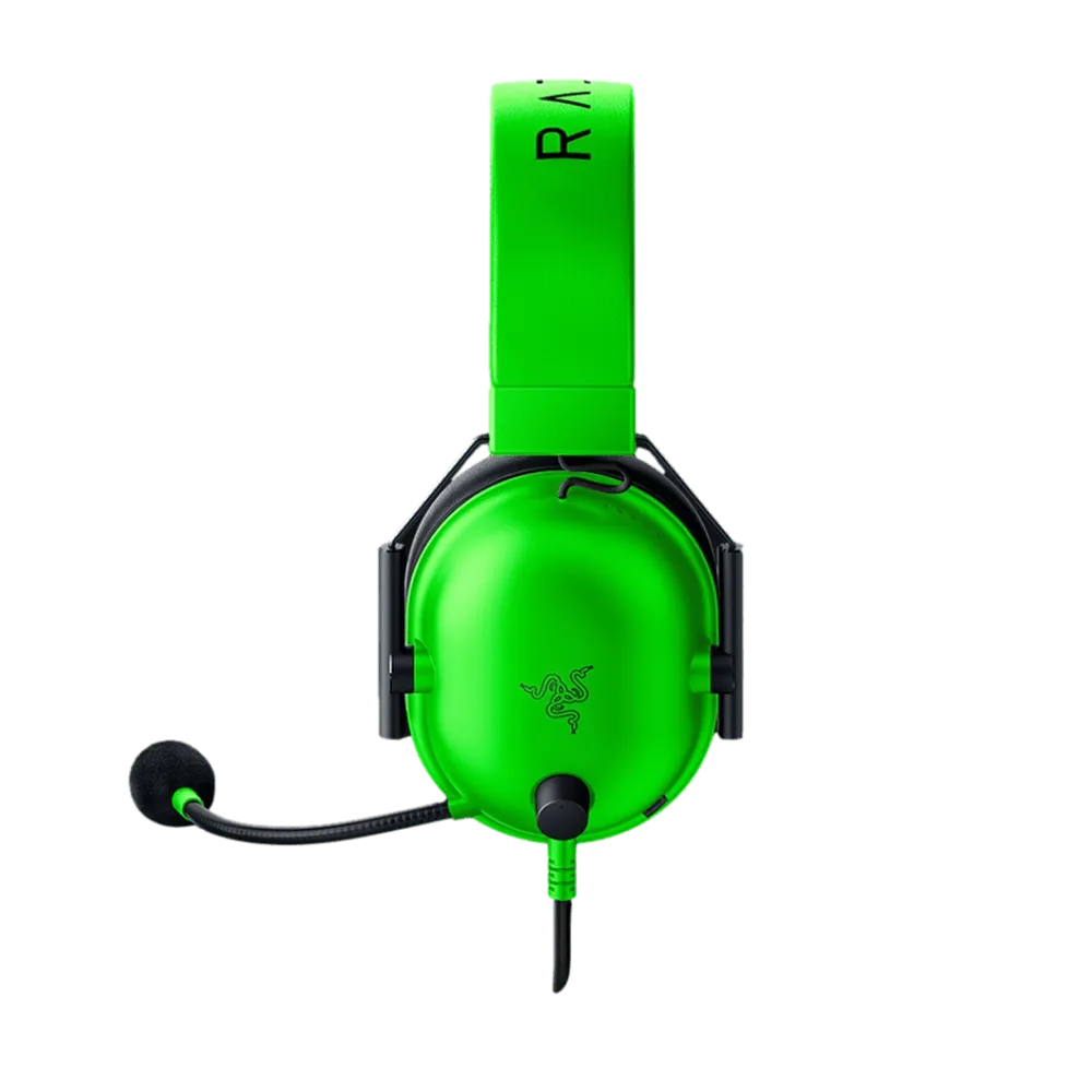 אוזניות גיימינג Razer BlackShark V2 X- צבע ירוק