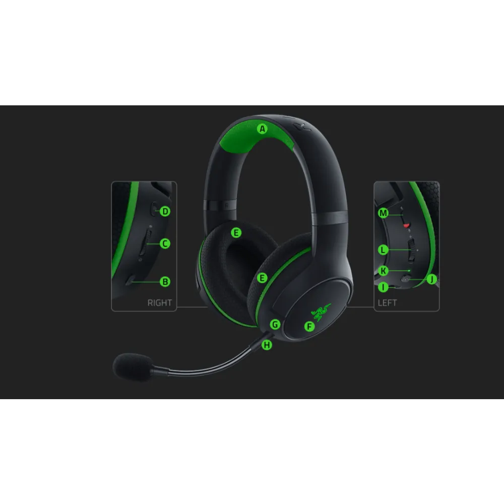 אוזניות אלחוטיות Razer Kaira Pro for Xbox