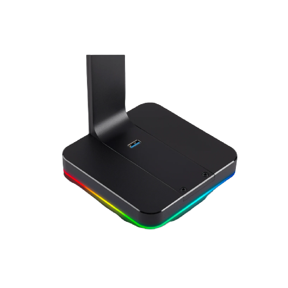 מעמד מואר לאוזניות – CORSAIR ST100 RGB Premium Headset Stand