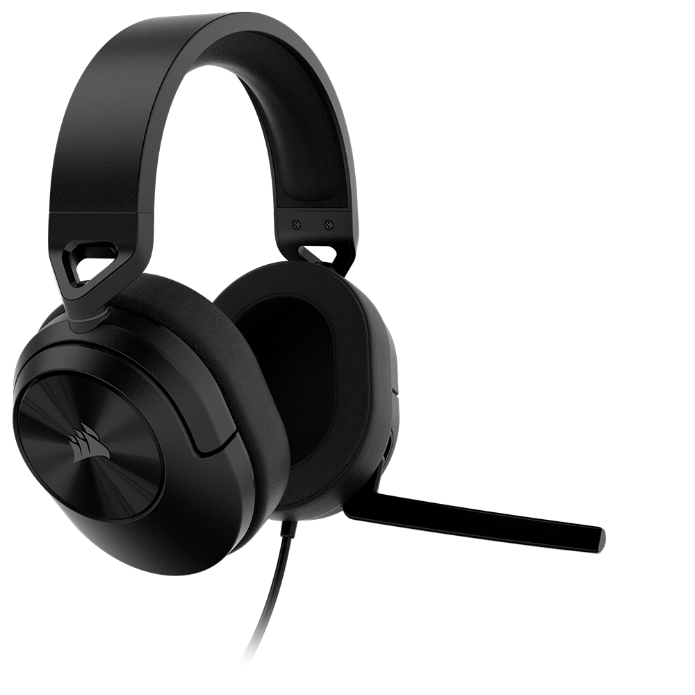 אוזניות גיימינג CORSAIR HS55 STEREO – שחור