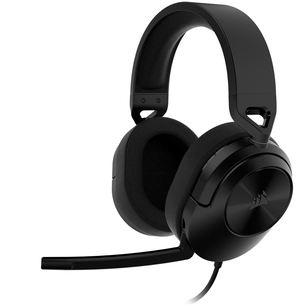 אוזניות גיימינג CORSAIR HS55 STEREO – שחור