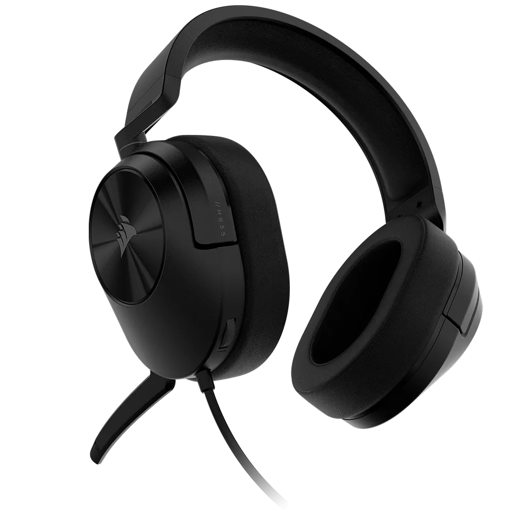 אוזניות גיימינג CORSAIR HS55 STEREO – שחור