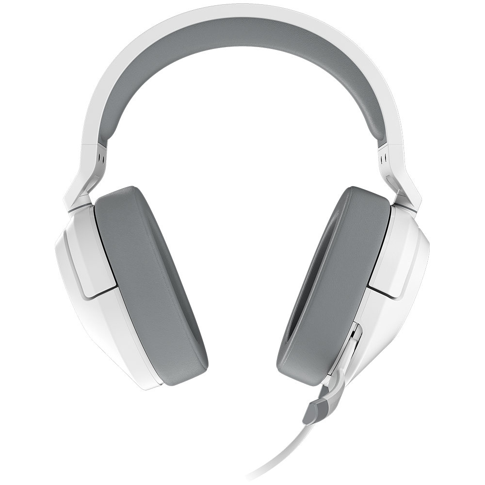 אוזניות גיימינג CORSAIR HS55 STEREO – לבן