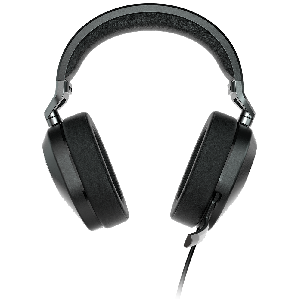 אוזניות גיימינג CORSAIR HS65 SURROUND 7.1 – שחור