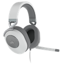 אוזניות גיימינג CORSAIR HS65 SURROUND 7.1 – לבן