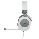 אוזניות גיימינג CORSAIR HS65 SURROUND 7.1 – לבן