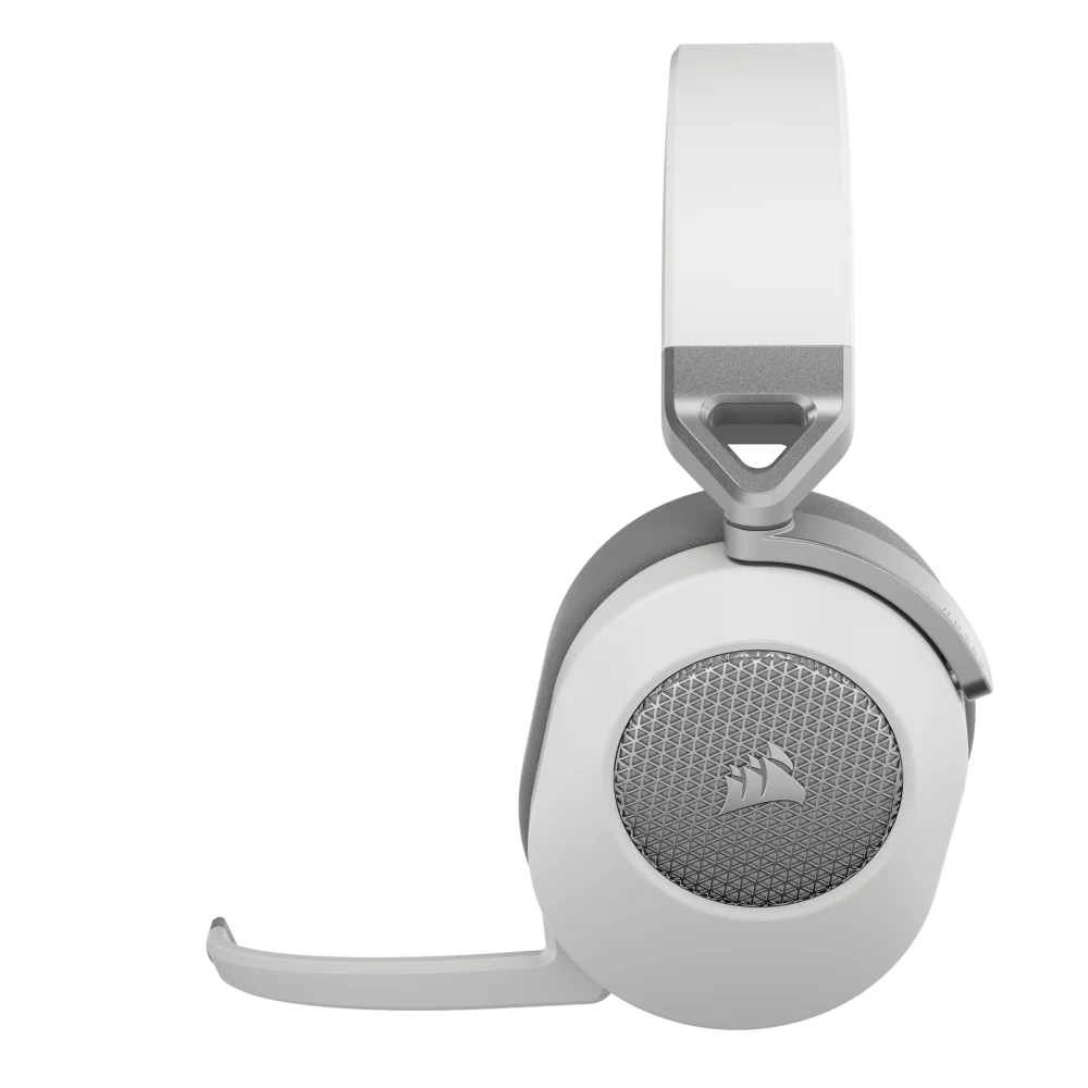 אוזניות גיימינג אלחוטיות CORSAIR HS65 SURROUND 7.1 – לבן