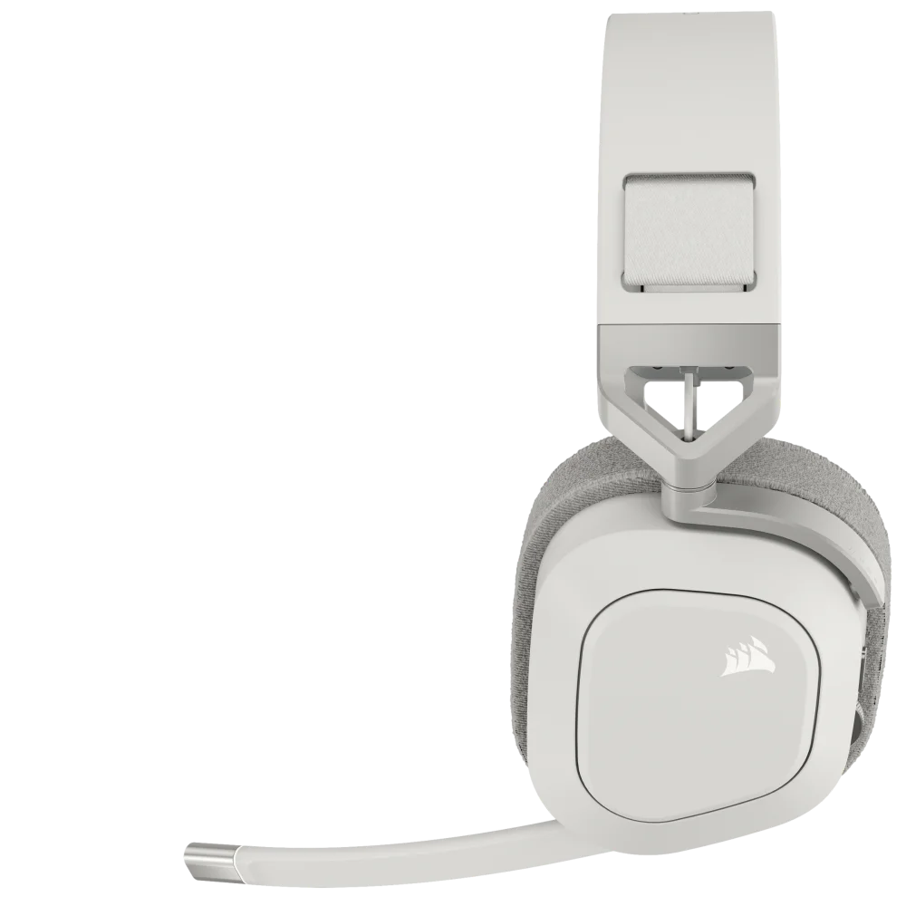אוזניות גיימינג אלחוטיות CORSAIR HS80 MAX WIRELESS White