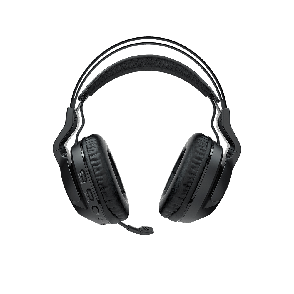 אוזניות גיימינג אלחוטיות ROCCAT ELO AIR 7.1 RGB-שחור