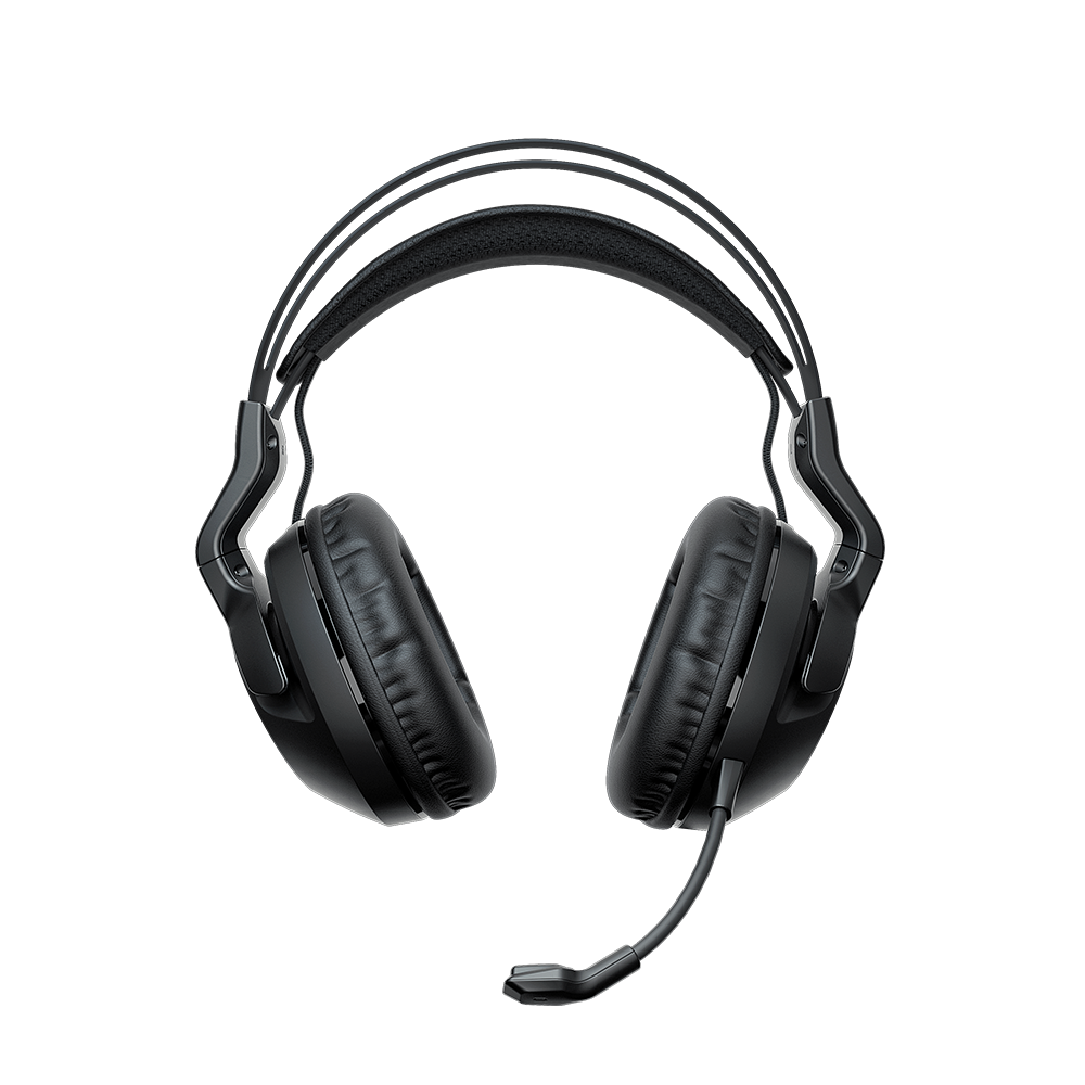אוזניות גיימינג אלחוטיות ROCCAT ELO AIR 7.1 RGB-שחור