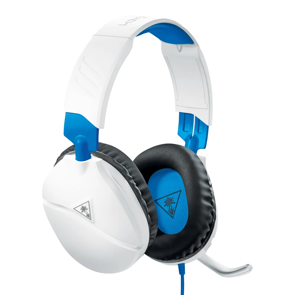 אוזניות גיימינג TURTLE BEACH RECON 70 FOR PlayStation – לבן כחול