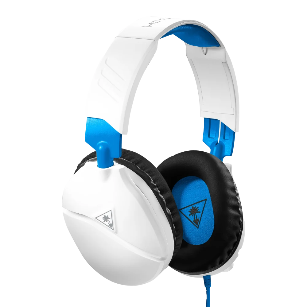 אוזניות גיימינג TURTLE BEACH RECON 70 FOR PlayStation – לבן כחול