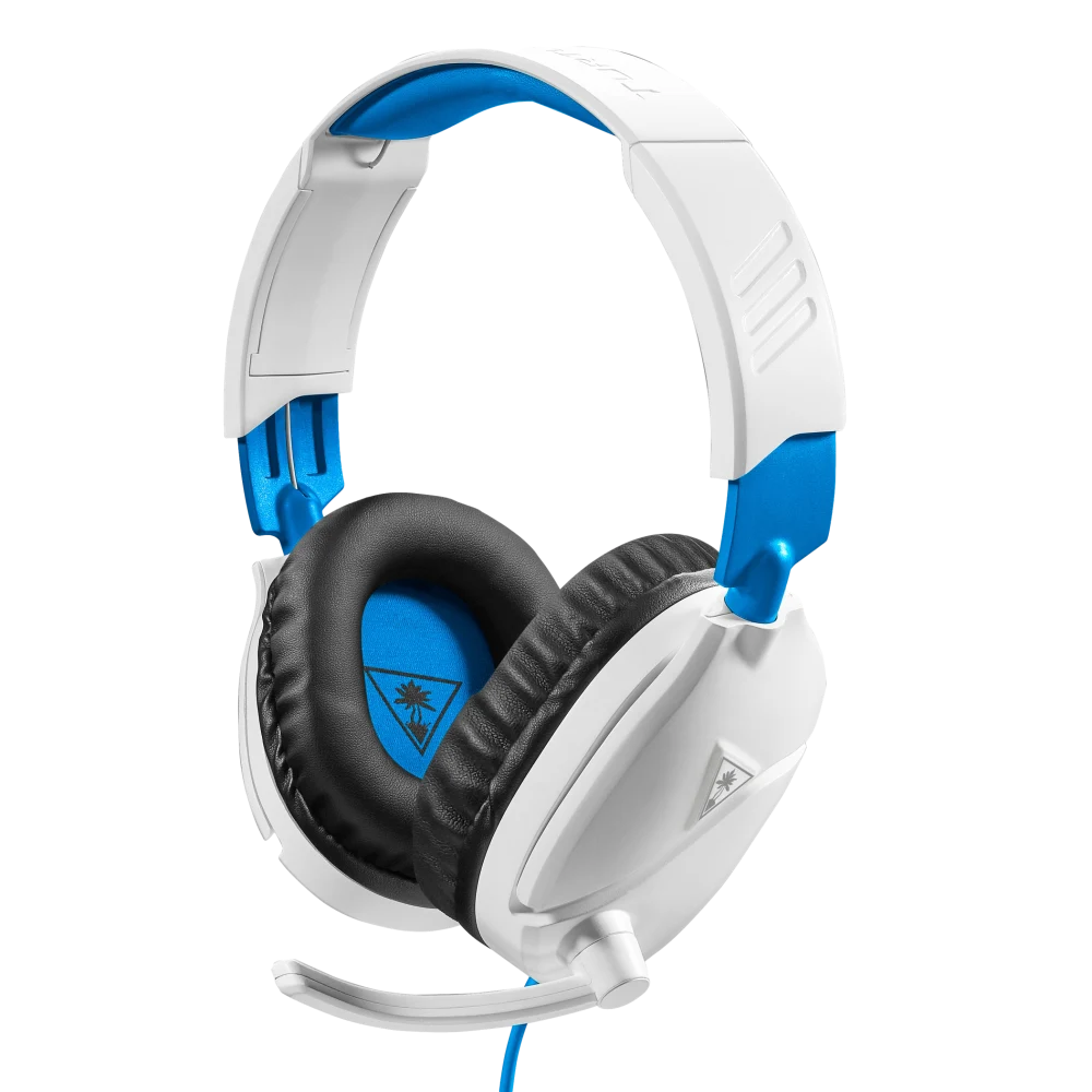 אוזניות גיימינג TURTLE BEACH RECON 70 FOR PlayStation – לבן כחול