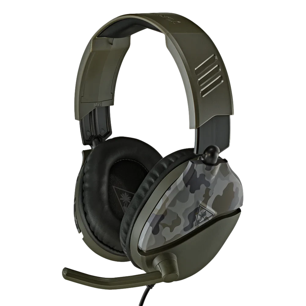 אוזניות TURT RECON 70 GREEN CAMO 3.5