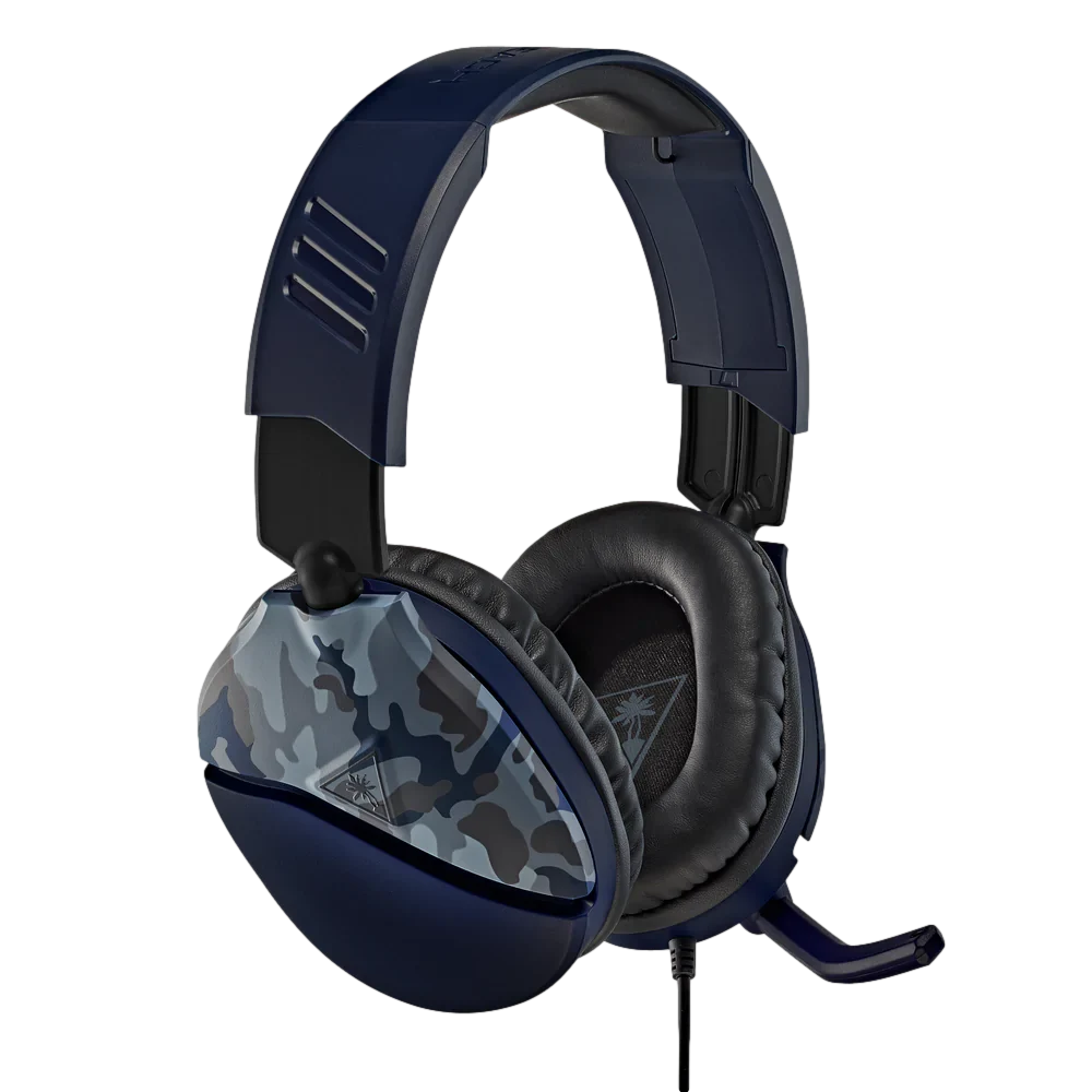 אוזניות גיימינג TURTLE BEACH RECON 70 BLUE CAMO– כחול