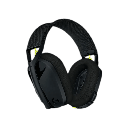 אוזניות אלחוטיות בצבע שחור דגם Logitech G435 Wireless