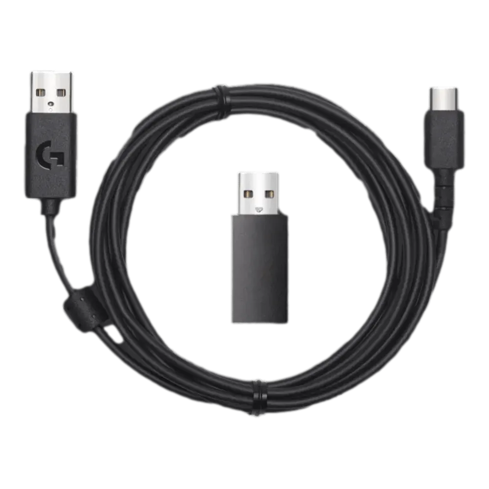 אוזניות אלחוטיות בצבע שחור דגם Logitech G435 Wireless
