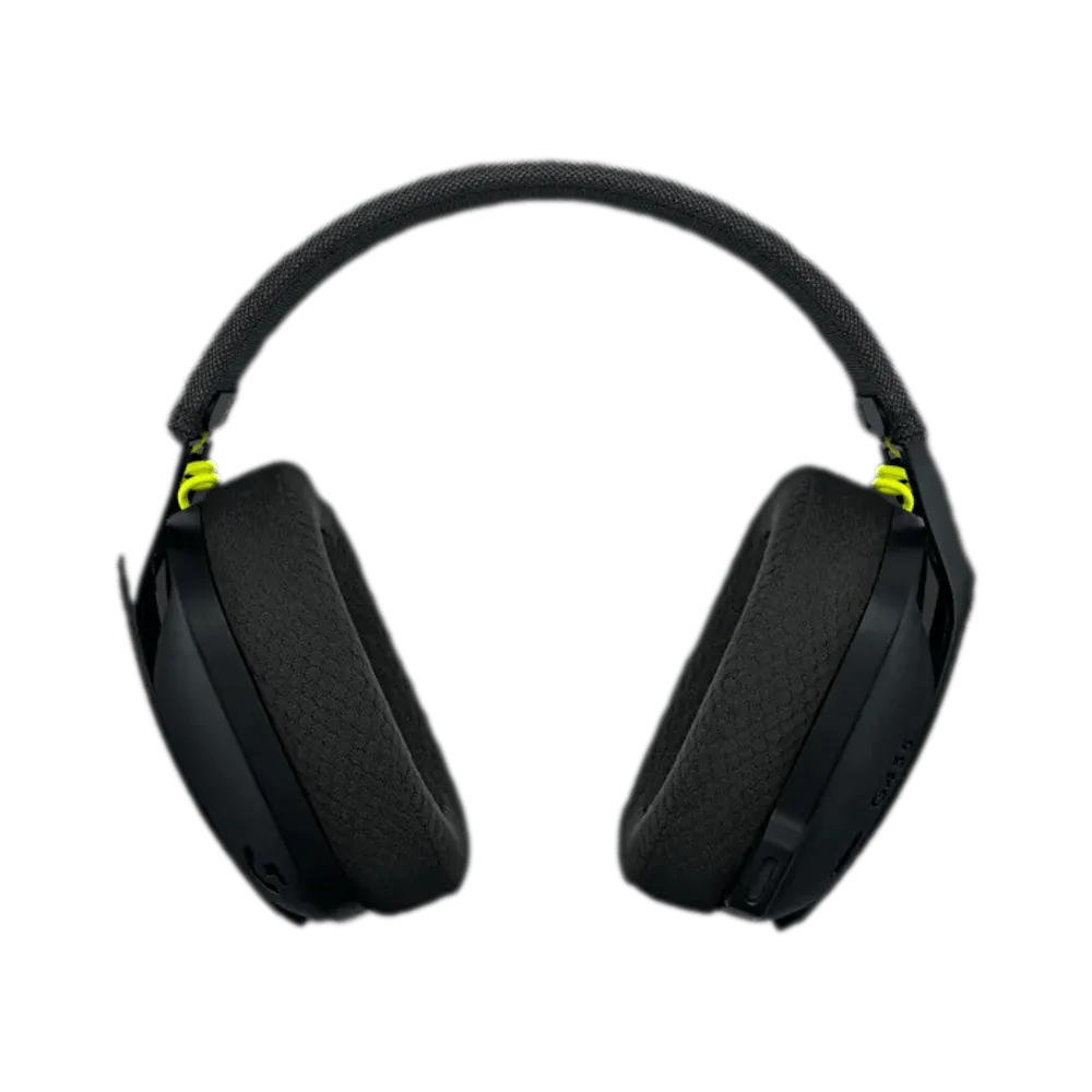 אוזניות אלחוטיות בצבע שחור דגם Logitech G435 Wireless