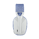 אוזניות אלחוטיות בצבע לבן דגם Logitech G435 Wireless