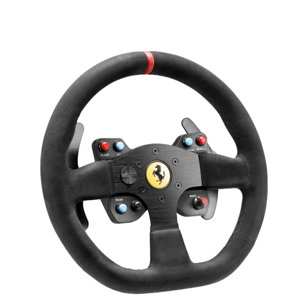 ערכת אוזניות + הגה מירוצים לפלטפורמות מרובות של Thrustmaster