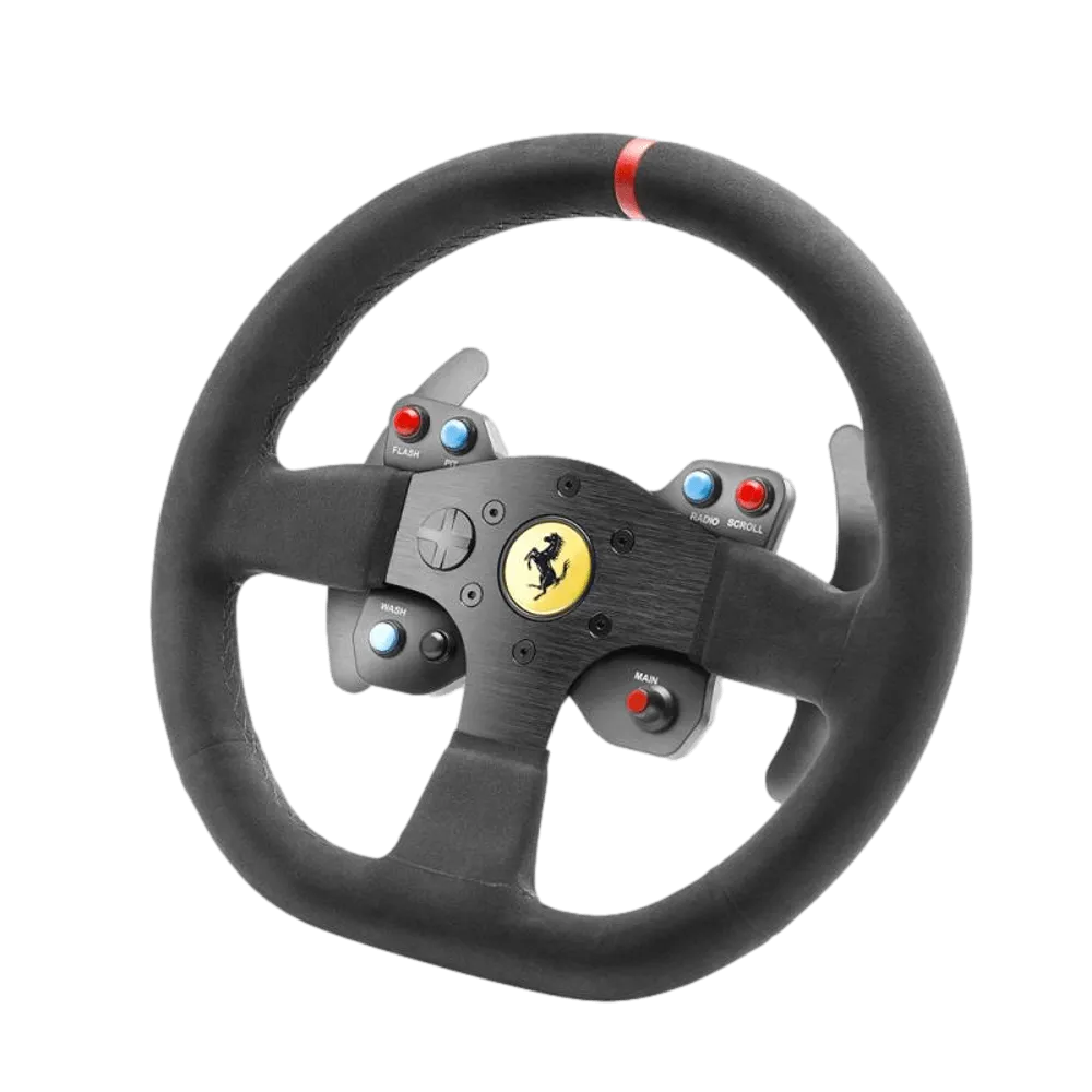 ערכת אוזניות + הגה מירוצים לפלטפורמות מרובות של Thrustmaster