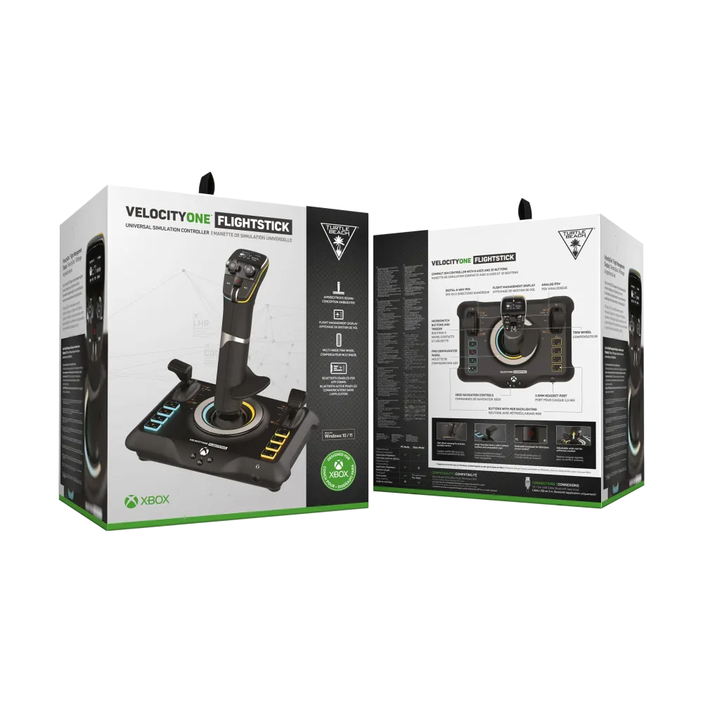 ג'ויסטיק טיסה TURTLE BEACH® VelocityOne Flightstick