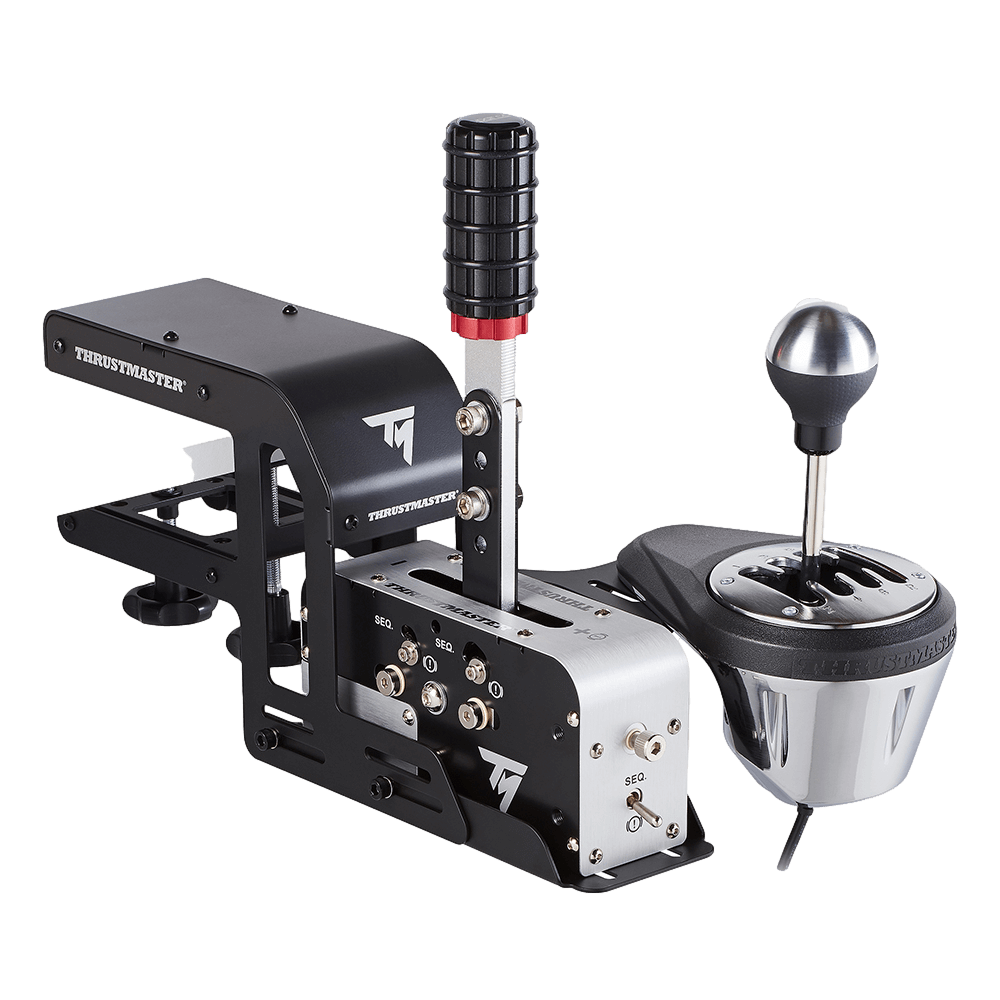 מלחצי מירוץ Thrustmaster לבלם יד TSS ומעביר הילוכים TH8A