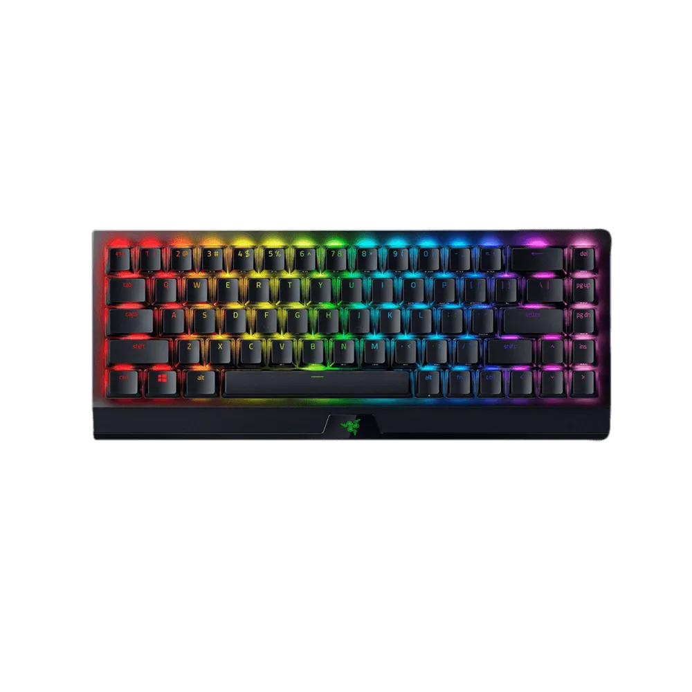 מקלדת מכנית אלחוטית Razer BlackWidow V3 Mini HyperSpeed - Green Switch