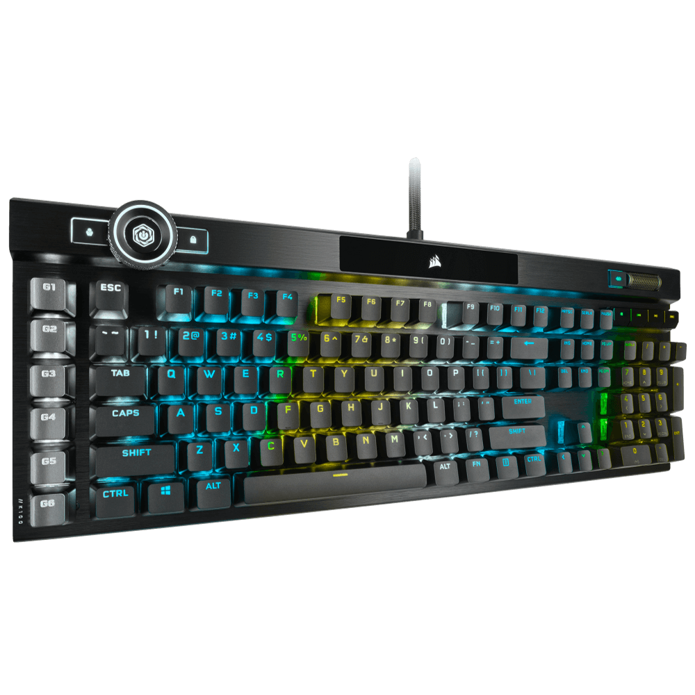 מקלדת גיימינג מכנית K100 CORSAIR OPX Switch — Black