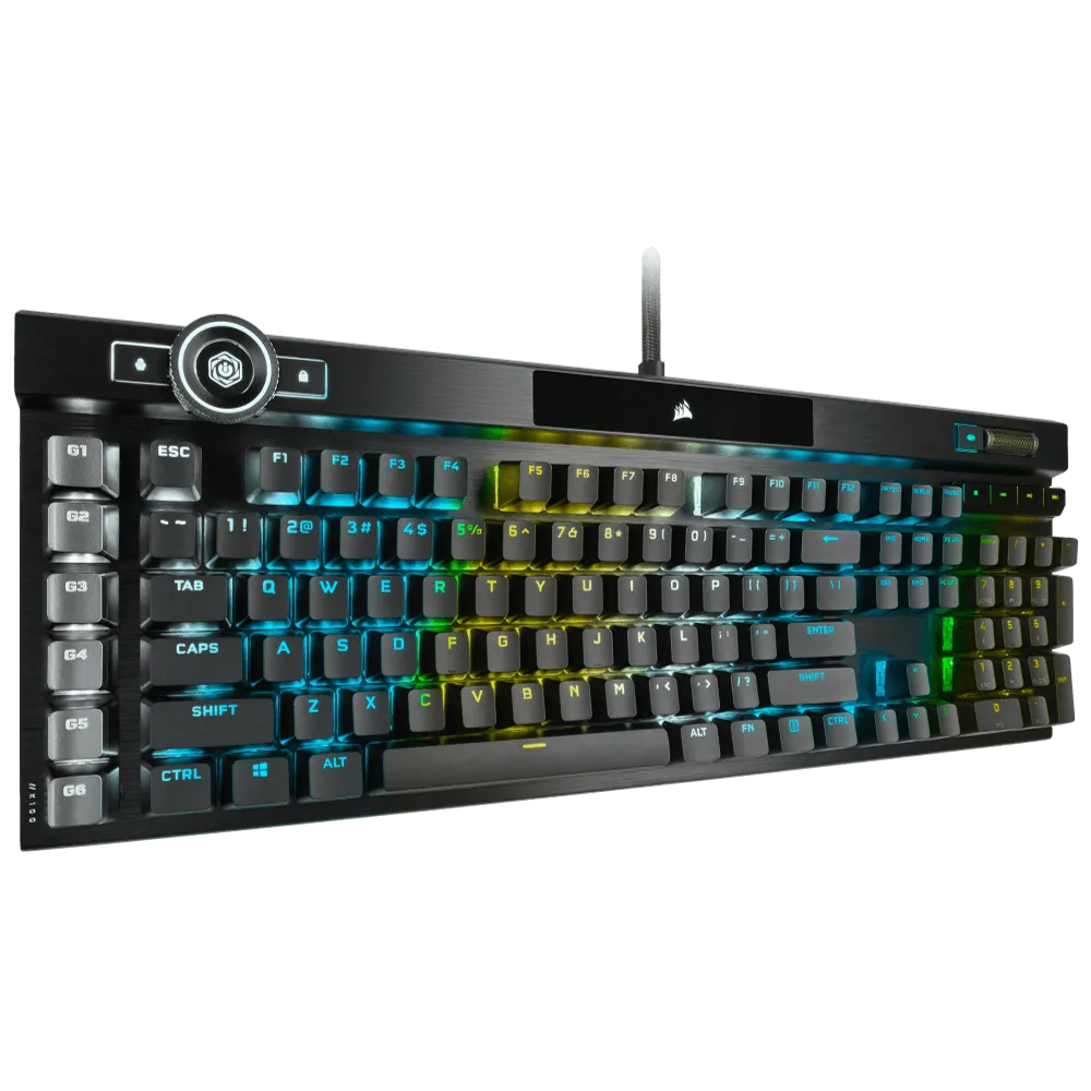 מקלדת גיימינג מכנית K100 CORSAIR OPX Switch — Black