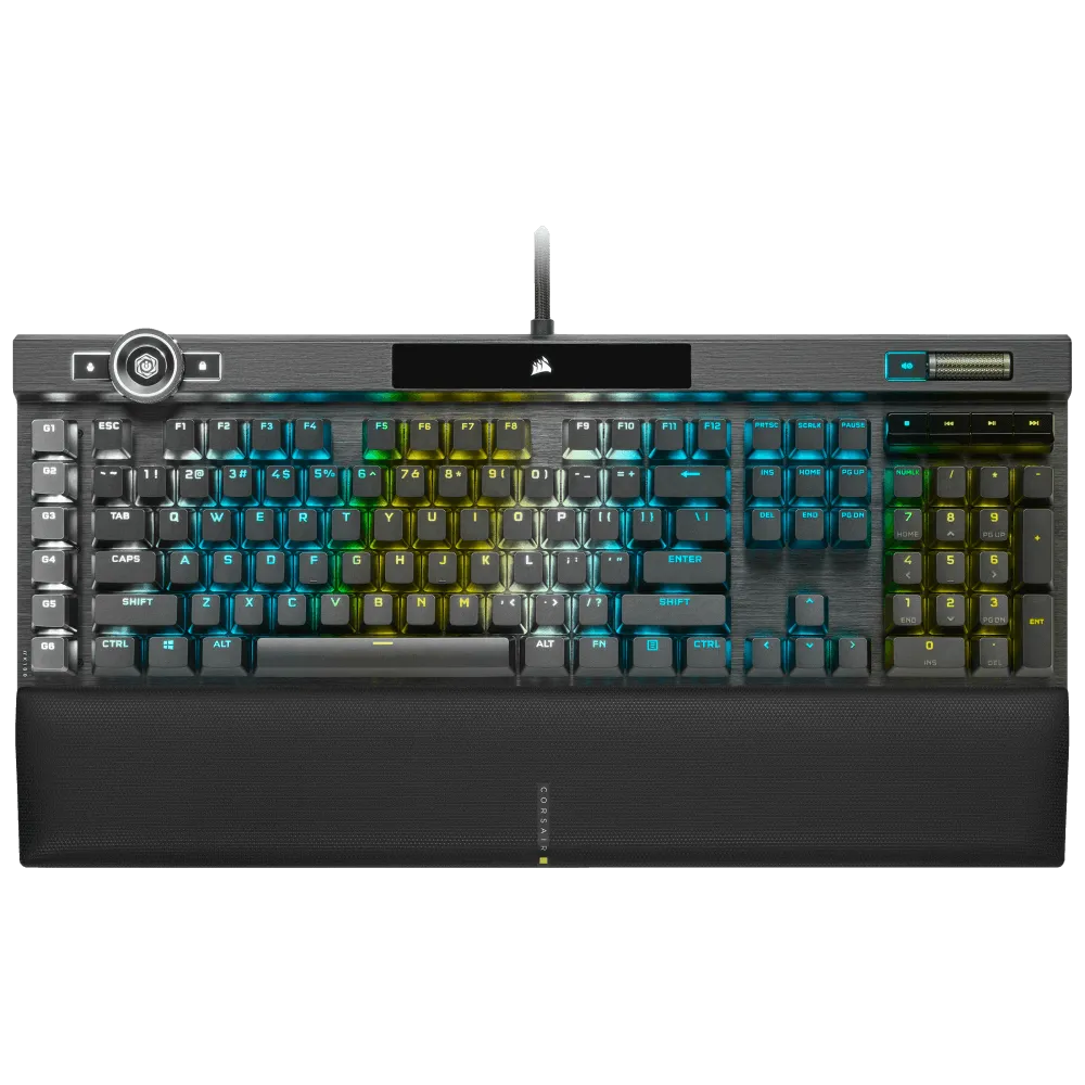 מקלדת גיימינג מכנית K100 CORSAIR OPX Switch — Black