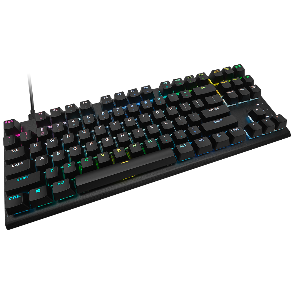 מקלדת מכנית-אופטית CORSAIR K60 PRO TKL RGB