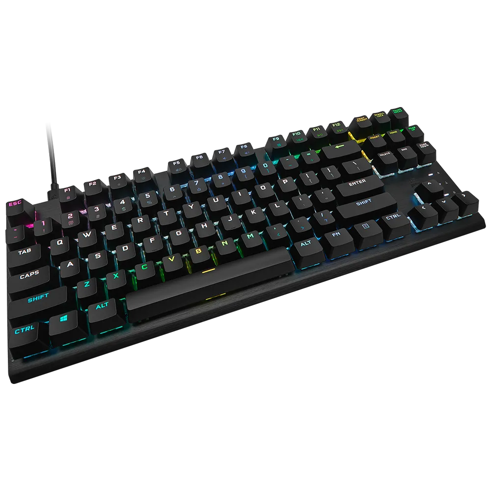 מקלדת מכנית-אופטית CORSAIR K60 PRO TKL RGB
