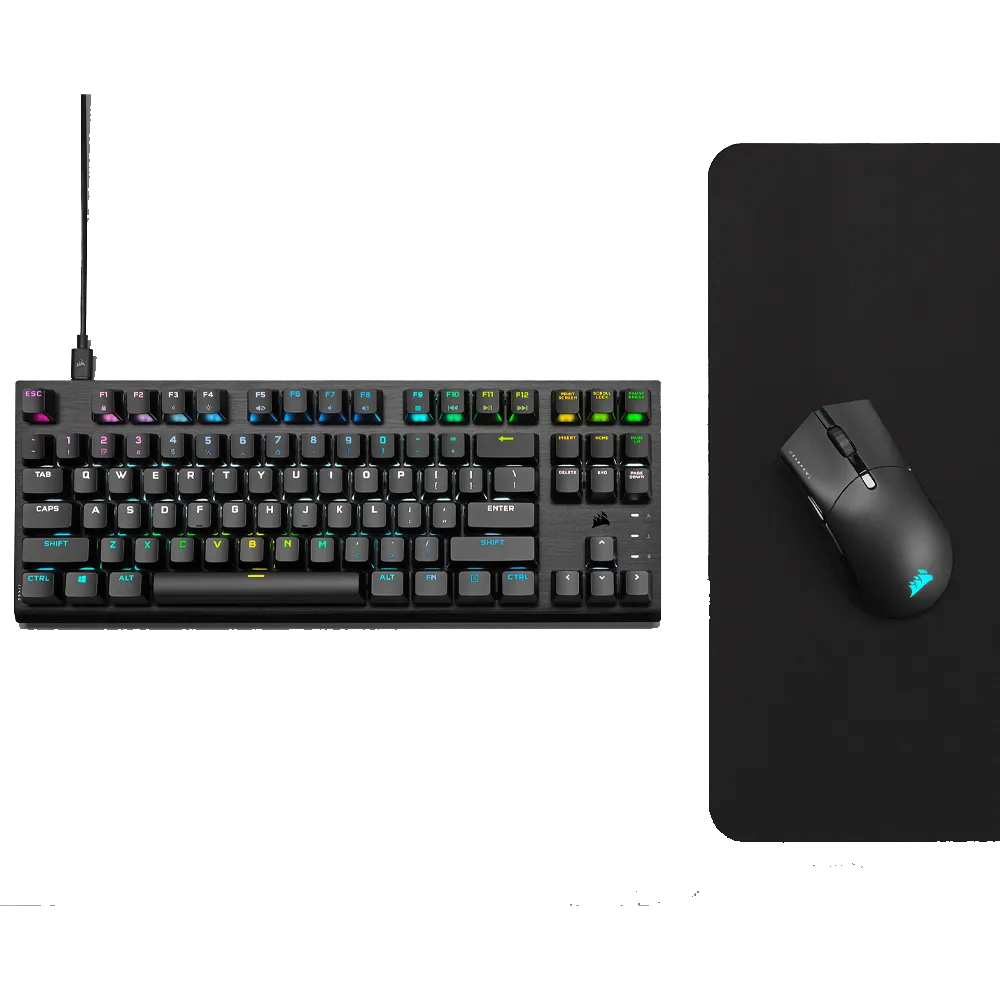 מקלדת מכנית-אופטית CORSAIR K60 PRO TKL RGB