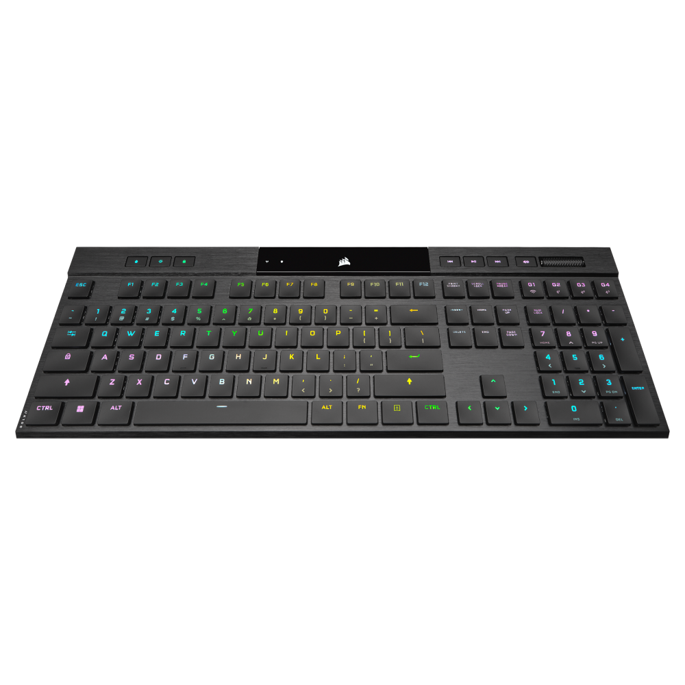 מקלדת גיימינג אלחוטית דקה CORSAIR K100 AIR WIRELESS Ultra-Thin