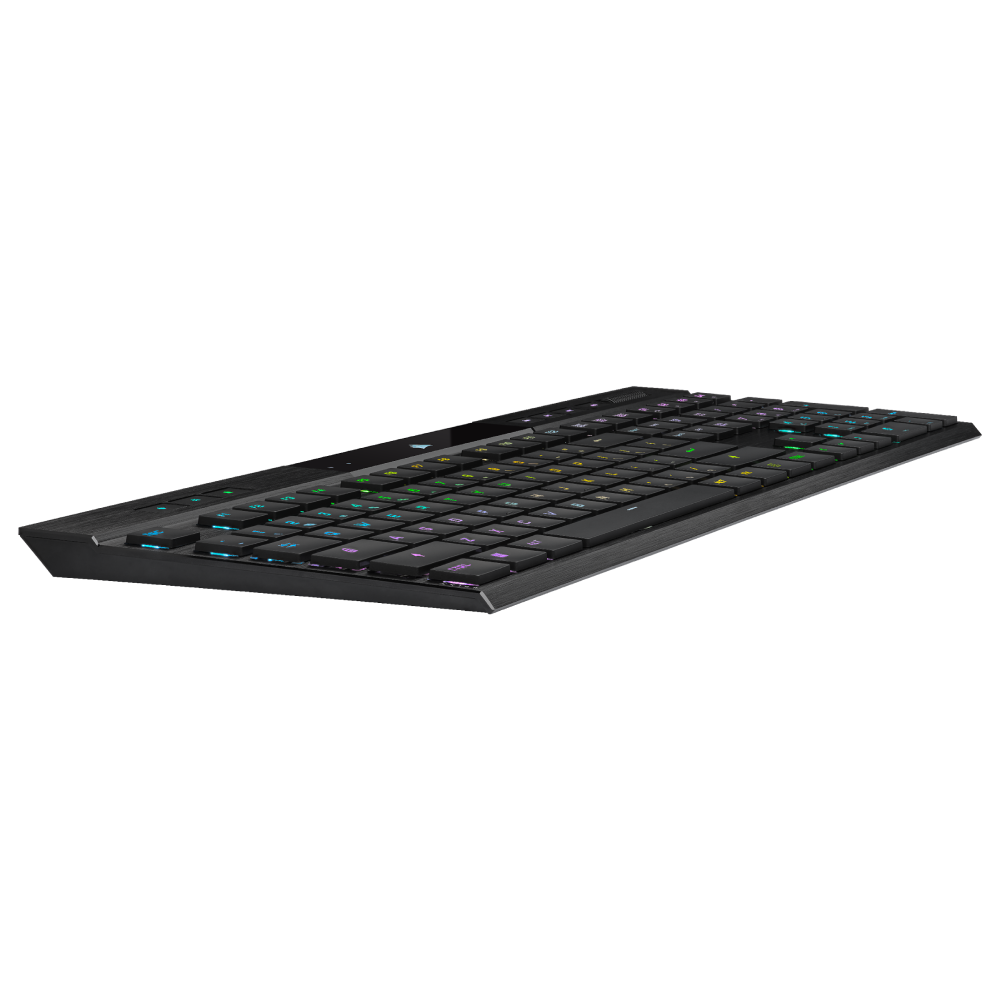 מקלדת גיימינג אלחוטית דקה CORSAIR K100 AIR WIRELESS Ultra-Thin