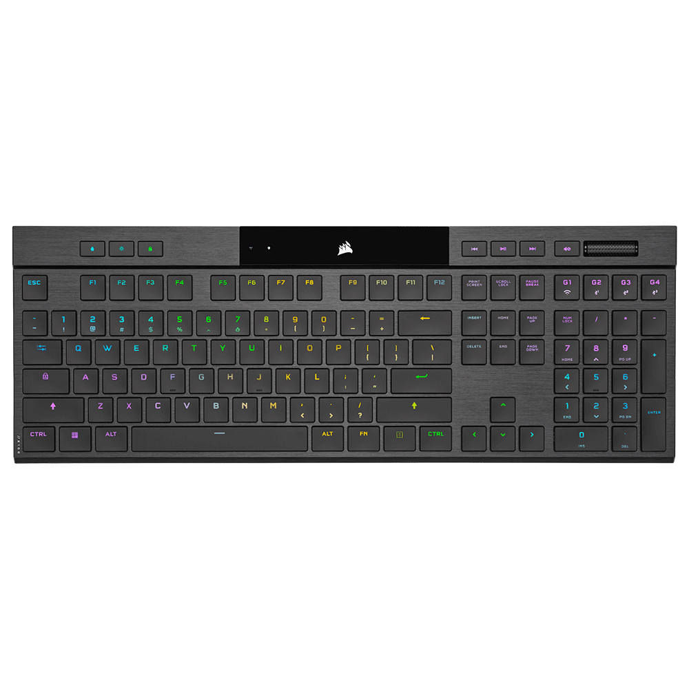 מקלדת גיימינג אלחוטית דקה CORSAIR K100 AIR WIRELESS Ultra-Thin