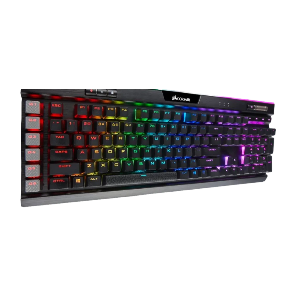 מקלדת גיימינג מכנית CORSAIR K95 PLATINUM XT - CHERRY® MX SPEED Silver