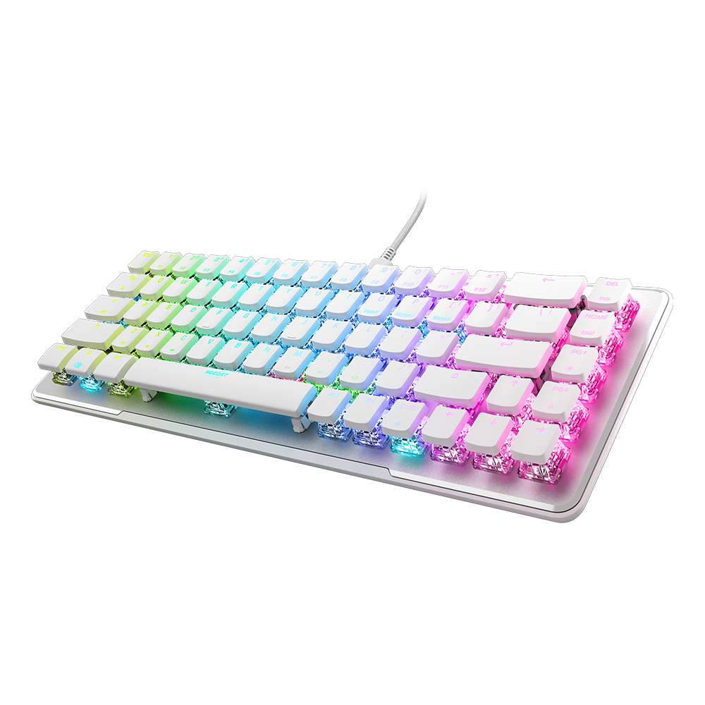 מקלדת גיימינג ROCCAT VULCAN II Mini 65% – לבן