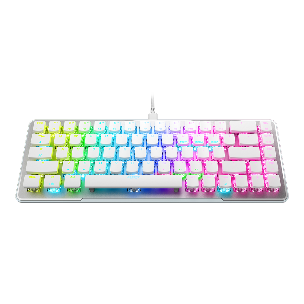 מקלדת גיימינג ROCCAT VULCAN II Mini 65% – לבן