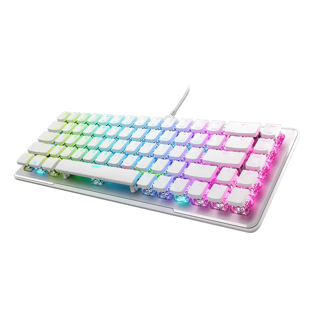 מקלדת גיימינג ROCCAT VULCAN II Mini 65% – לבן